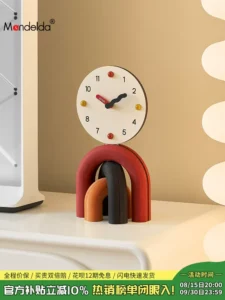 Mandela living room desktop decorations, home accessories, TV cabinets, foyer, creative minimalist clock, wine cabinet decorations